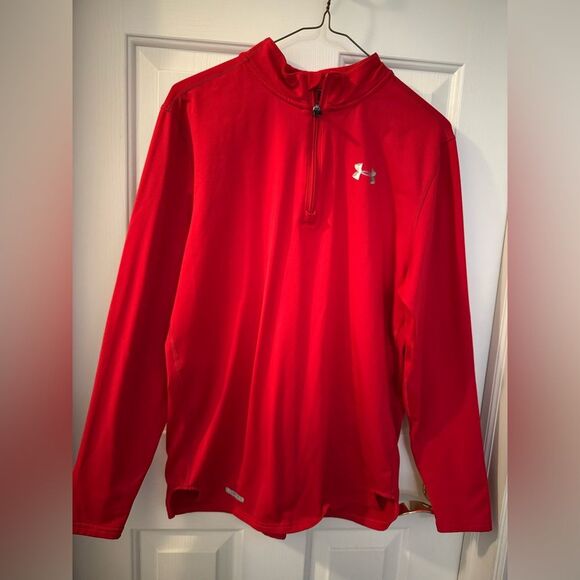 Under Armour Coldgear Size Large in Red - Picture 2 of 6